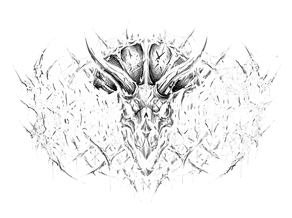 Brutalitops horned skull logo